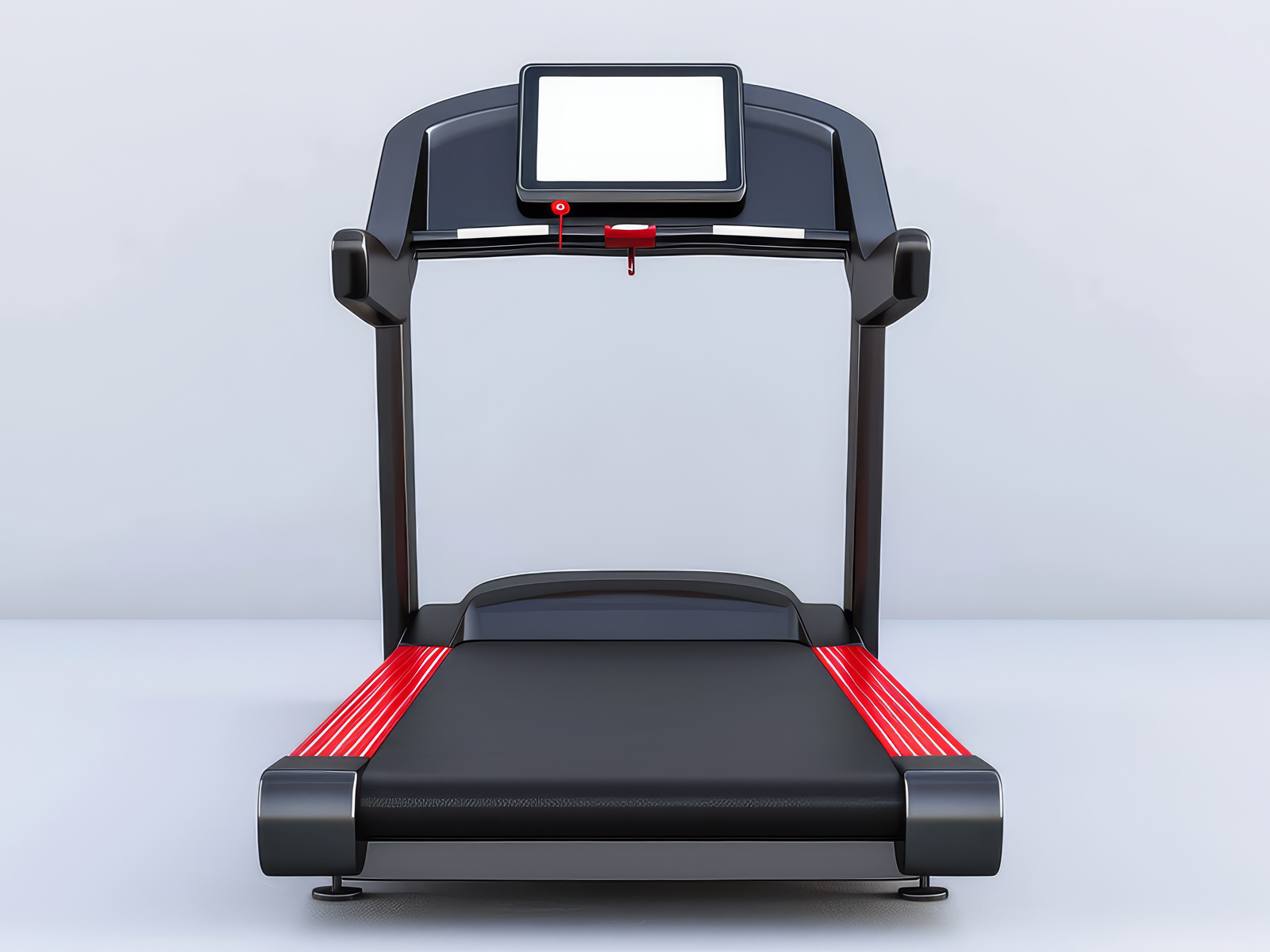 Tapis roulant moderne avec console tactile et design professionnel